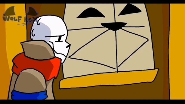Dustbelief Papyrus VS Dusttrust Sans - Русский дубляж!