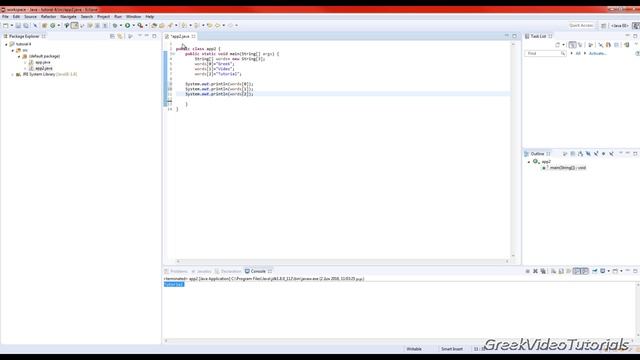 Java Tutorial 14 - Arrays(Greek) смотреть онлайн