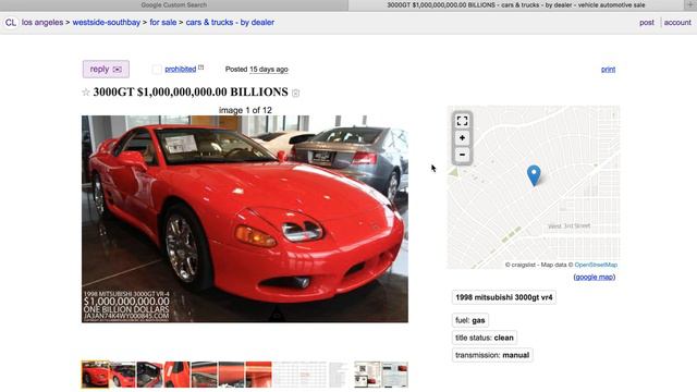 1998 Mitsubishi 3000GT VR-4 For Sale Craigslist Cache https://youtu.be/DKggCNNqmkc смотреть онлайн