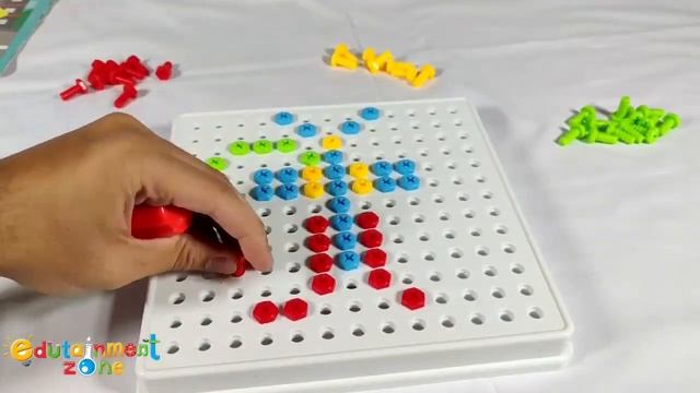 Конструктор детский/конструктор для детей/конструктор развивающий/Creative Mosaic 4в1/234 деталей смотреть онлайн