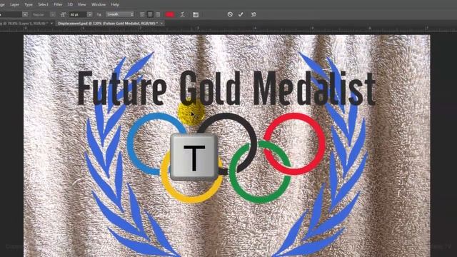 Photoshop Tutorial: How to Make a Terrycloth Towel with Your Own Text & Graphics смотреть онлайн