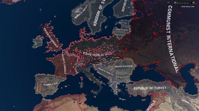Magna Europa Timelapse - HOI4 Timelapse