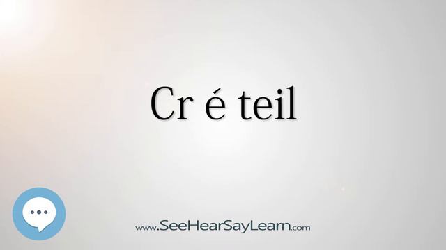 Créteil (How to Pronounce Cities of the World)💬⭐🌍✅ смотреть онлайн