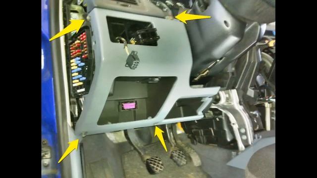 Stellmotor Temperaturklappe Warmluft / Kaltluft ausbauen - Skoda Fabia - VW Polo 9N смотреть онлайн