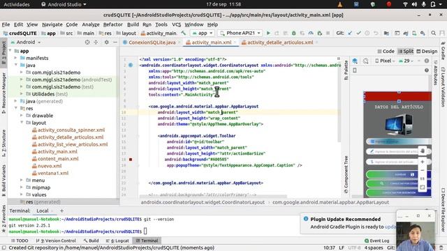 Integración SCV GIT en proyectos con IDE's Android Studio y Intellij IDEA смотреть онлайн