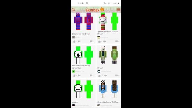 How to get a dream skin on Minecraft mobile смотреть онлайн
