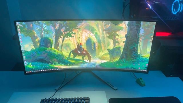 Alienware 34 Curved QD-OLED Gaming Monitor - AW3423DW смотреть онлайн