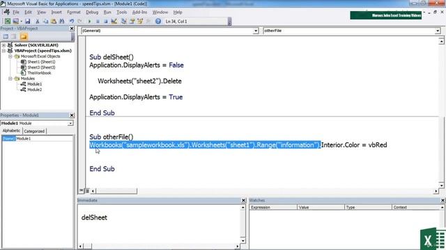 40. Speeding Up The VBA Tips || VBA Tutorial || Lecture || Microsoft Excel || смотреть онлайн