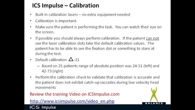 ICS Impulse Video Head Impulse Training - More tips смотреть онлайн