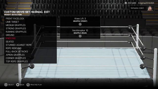 WWE 2K19 Taynara Conti Moveset смотреть онлайн