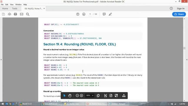 19. Basic Concepts of MySQL Database (Arithmetic) смотреть онлайн