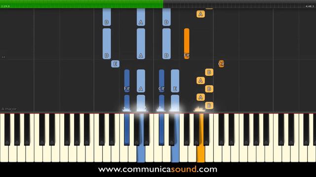 ADELE - SOMEONE LIKE YOU - Piano Tutorial смотреть онлайн