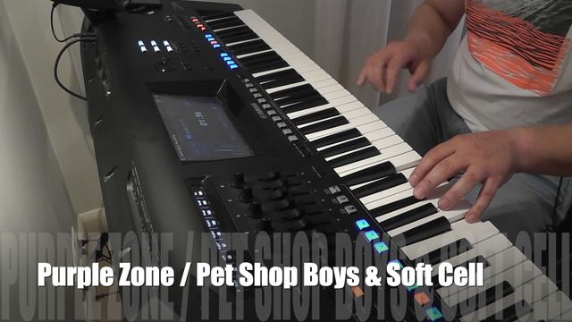 Soft Cell & Pet Shop Boys " Purple Zone " cover Jarek M / Yamaha Genos смотреть онлайн