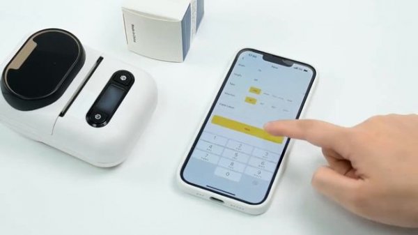 Mini Portable Printer PT-260 Bluetooth-Compatible 20-50mm Paper Thermal Label Printer