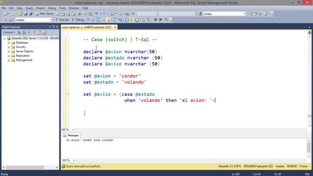 T-SQL | Case | SQL Server # 38 смотреть онлайн