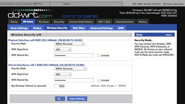 DD-WRT Repeater Bridged Mode Setup смотреть онлайн