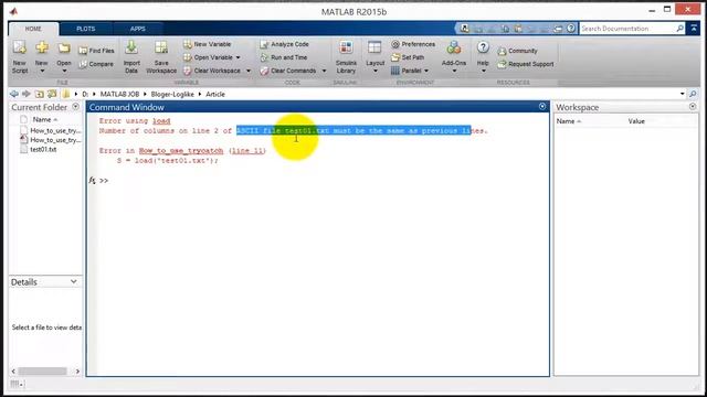 How to use try-catch - วิธีการใช้งานคำสั่ง Try-Catch ใน MATLAB смотреть онлайн