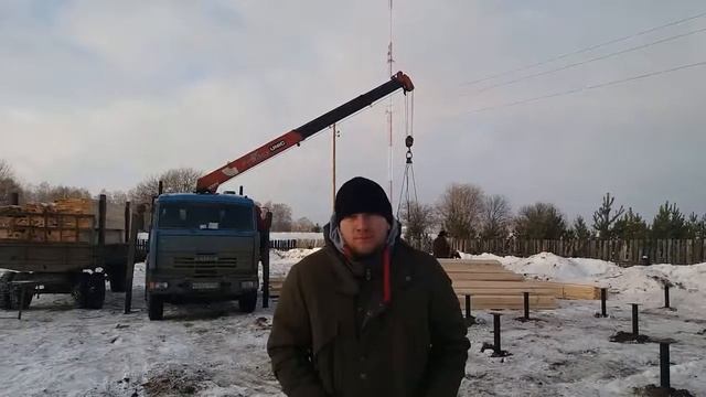 Дом 8х10 м. из бруса 150х150 мм. Обзор проекта. смотреть онлайн