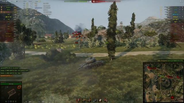 World of Tanks ST-I - 9 Kills - 8.4K Damage смотреть онлайн