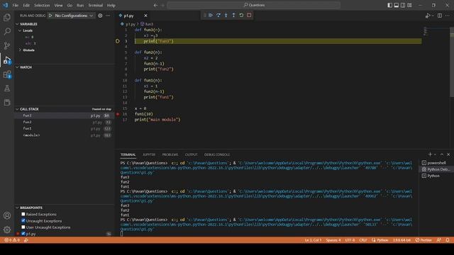 Telugu Python 11 Call Stack смотреть онлайн