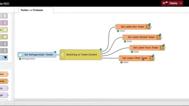 Twitter to Firebase with Node-RED смотреть онлайн