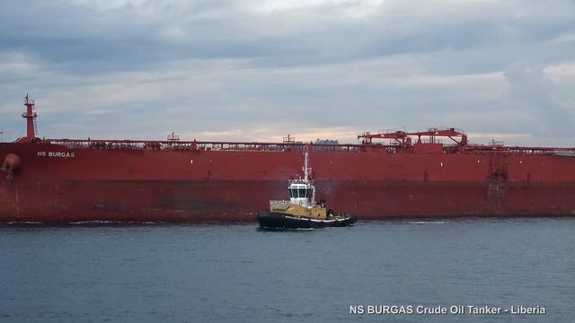 NS BURGAS Departing from La Coruna (ES) towards Gibraltar (GI) west anch. - 19 november 2018 смотреть онлайн
