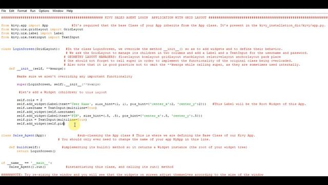 My Second GUI Application (Kivy with GridLayout Manager) смотреть онлайн