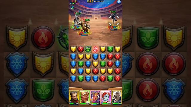 Турнир День Первый 4*, без 💎синих цвета, в Empires & Puuzzles смотреть онлайн