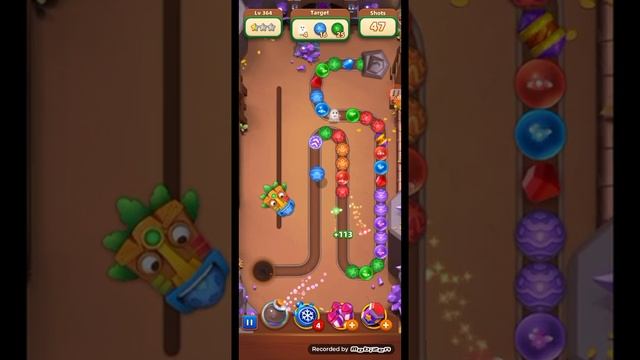 Marble Master (Level 361 to 365) walkthrough solution, crystals ? смотреть онлайн