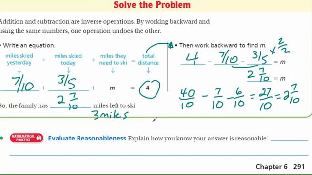 Go Math 5th Grade Lesson 6.10 Problem Solving Practice Addition and Subtraction смотреть онлайн
