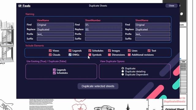 Duplicate sheets in any Revit version. [EF-Tools] смотреть онлайн