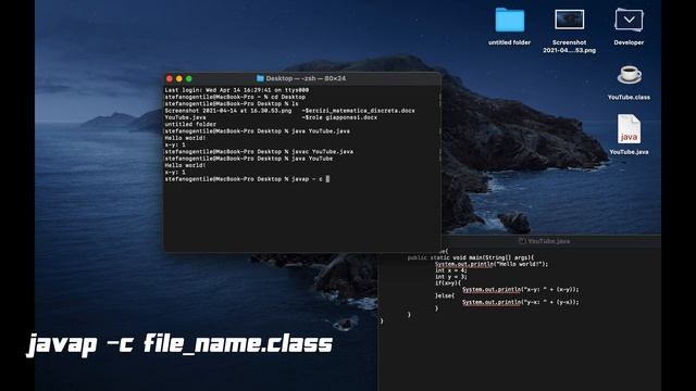 Get .jas file from a .java file on MacOs ?????? смотреть онлайн