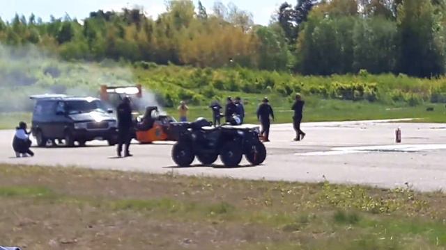 Top Fuel Dragster ART Racing. Driver Janne Ahonen. смотреть онлайн