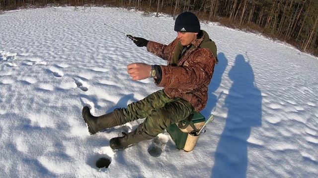 Проверочная рыбалка на оз. Хотомля "Святое" смотреть онлайн