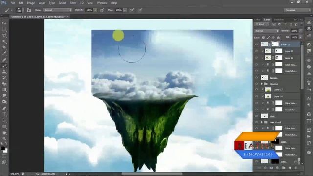 Online Photoshop | Step To The Heaven (Creative Innovation) SpeedArt смотреть онлайн