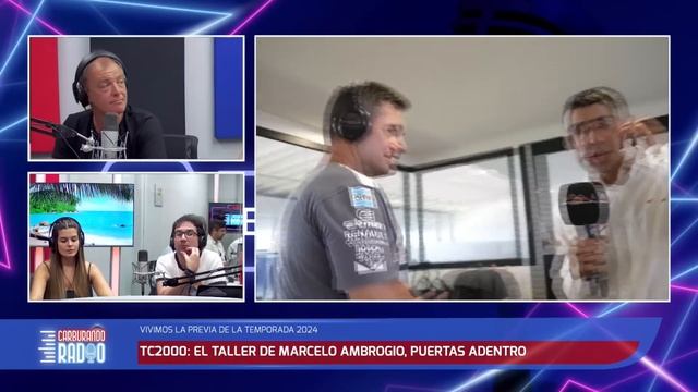 Carburando en vivo I Visitamos el taller del Ambrogio Racing смотреть онлайн