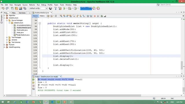 Delete First & Last Node from [DoublyLinkedList] part 4 смотреть онлайн
