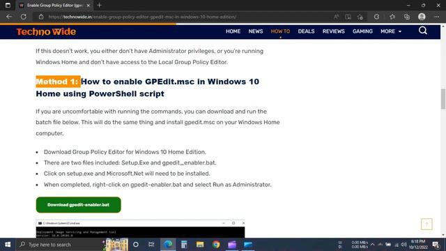 How To Enable Group Policy Editor (gpedit.msc) In Windows 10 | Hindi смотреть онлайн