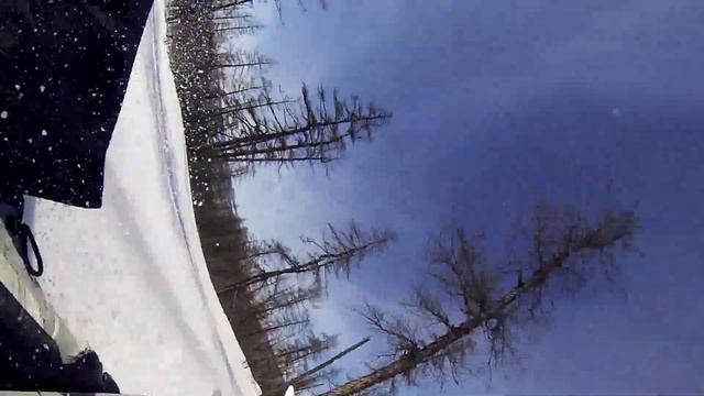 На лыжах в тайге. Skiing in Yakutia. (Siberia) смотреть онлайн