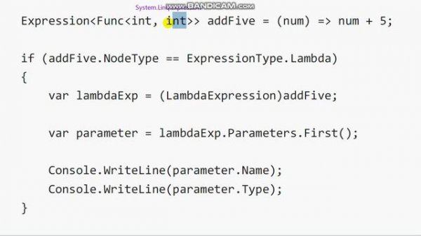 3 Деревья выражений. Анализ выражения суммирования переменной и константы. Язык программирования C#