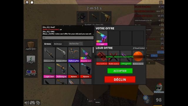 New Scam in mm2 Radio,Effect,power MM2 (Roblox) смотреть онлайн