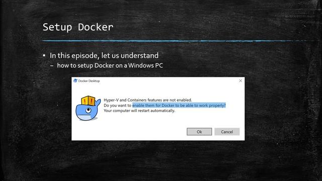 Setup Docker смотреть онлайн