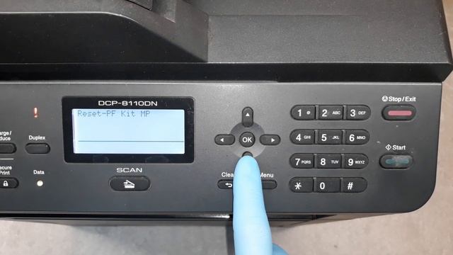 HOW TO RESET FUSER, PF KIT, LASER COUNTERS ON BROTHER DCP-8060, DCP-8085, DCP-8110DN, DCP-8155 смотреть онлайн