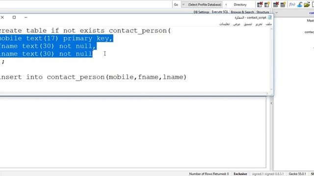 جملة الإدخال على جدول في sqlite смотреть онлайн