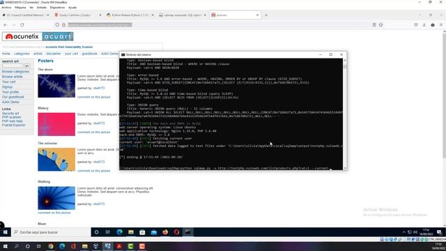 Instalar PYTHON y SQLMAP Obtener información con SQLMAP смотреть онлайн