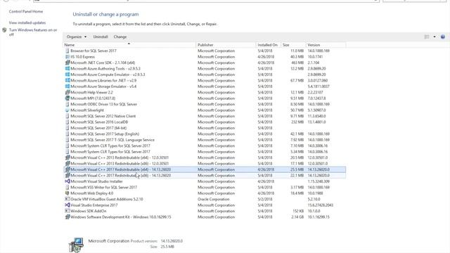MS SQL Server error: VS Shell installation has failed with exit code 1638 смотреть онлайн