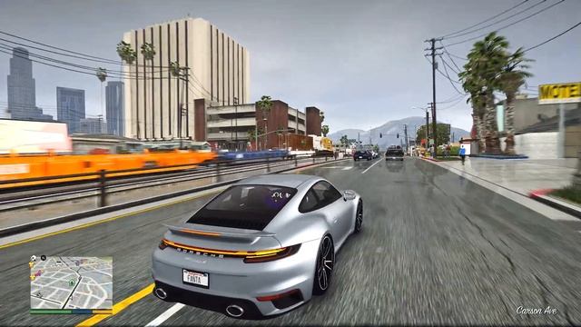 GTA 6 Graphics - 2021 Porsche 911 Turbo S ? GeForce RTX™ 3080 Ray-Tracing - Graphics Like a MOVIE!? смотреть онлайн