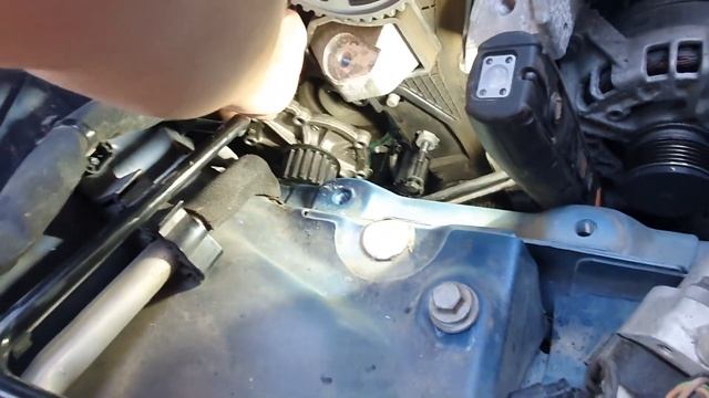 Volvo D5 2012 timing belt and waterpump replacement смотреть онлайн