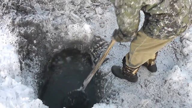 Зимняя рыбалка мордушкой #ru_kompass #рыбалка #турист