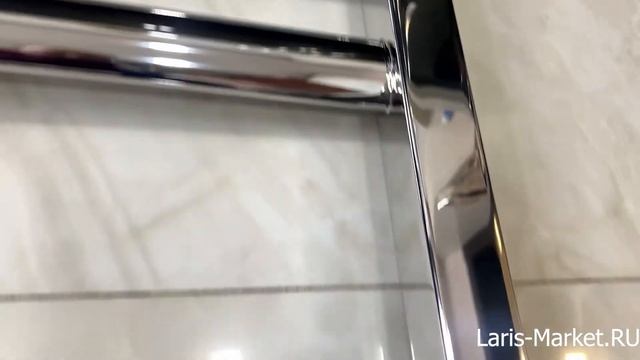 Полотенцесушитель электрический Laris Атлант П10 500х900 Э хром с терморегулятором смотреть онлайн